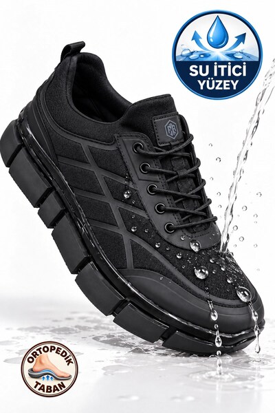 AlbiShoes Pantofi sport pentru bărbați, fără șireturi, ușor de purtat, cu sup...