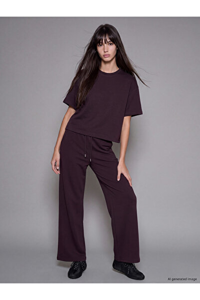 LC Waikiki Two Mt Shop Quality Xside Plum Interlock Plain Standard & Regular ...