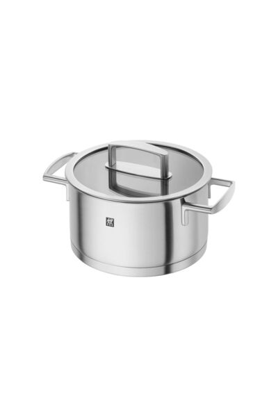 ZWILLING Cooking pot with lid, stainless steel, 20 cm/3L, "Vitality" -