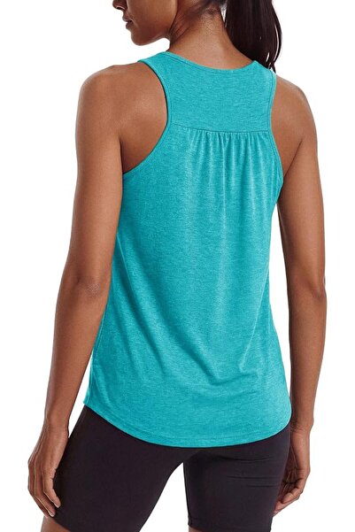 GENERAL PINSPARK Workout Tank Tops Woman Yoga Shirt Racerback Loose Athletic ...