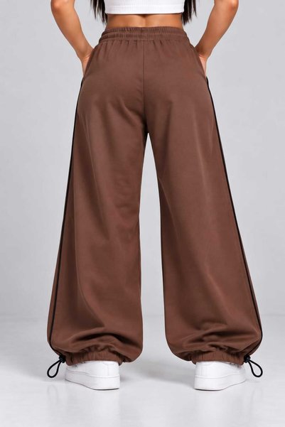 EDVESS Y2K Baggy Stripe Detailed Trousers Tracksuit
