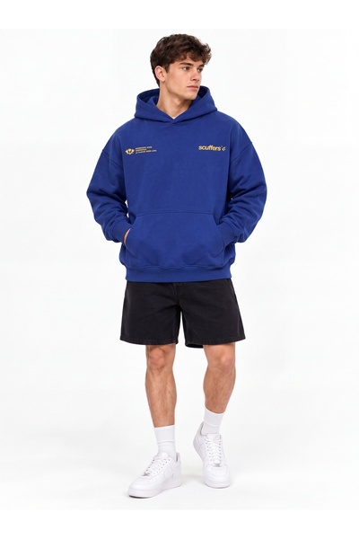 HAI COLLECTİON Unisex Μινιμαλιστικό Φούτερ με Στάμπα και 3 Κλωστές – Με Τσέπη...