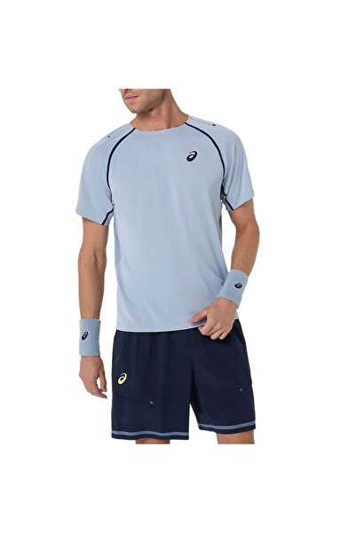 Asics Tricou de tenis pentru bărbați Match SS 2026 - Albastru - S