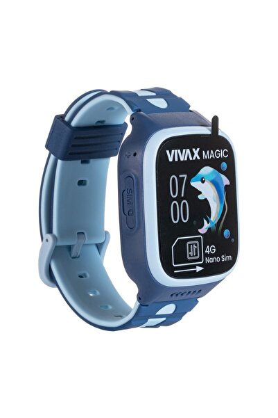 Vi-vax Smartwatch pentru copii Vivax 4G MAGIC, Bluetooth 5.1, Rezistent la ap...