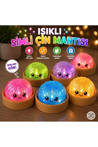 ŞOKİTO Işıklı Simli Çin Mantısı BÜYÜK BOY Oyuncak