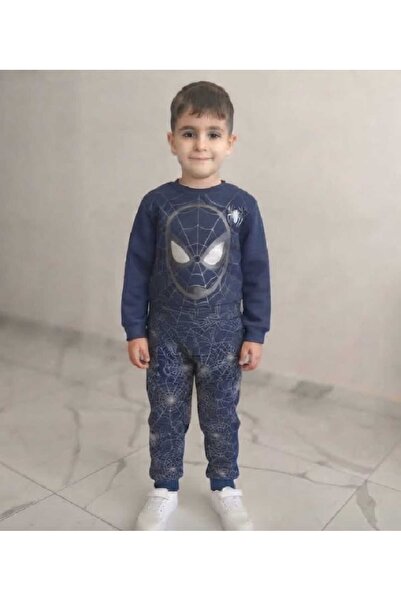 Zelhankids Spiderman Patterned Pajama Set