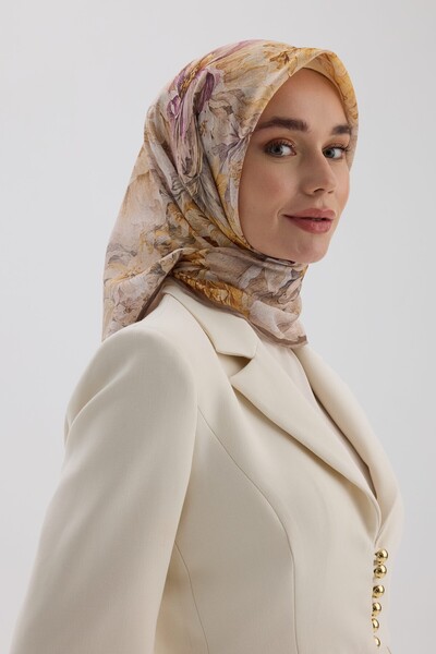 İpekhan Soft Eşarp 1251 Krem