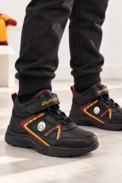Galatasaray Children's Boots Black Velcro Casual Sports Shoes Boys' Outdoor B...