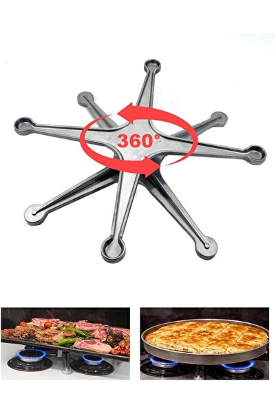 OCAK ÜSTÜ 360° DÖNERLİ BÖREK SU BÖREĞİ KÜNEFE PİŞİRME APARATI - DÖKÜM ISI DAĞITICI EŞİT PİŞİRME STAN