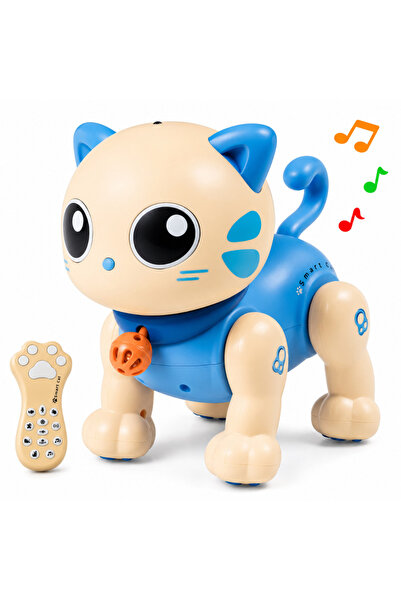 Velixo Smart Cat Robot, Remote Control, Sings and Dances, Adjustable Volume, ...