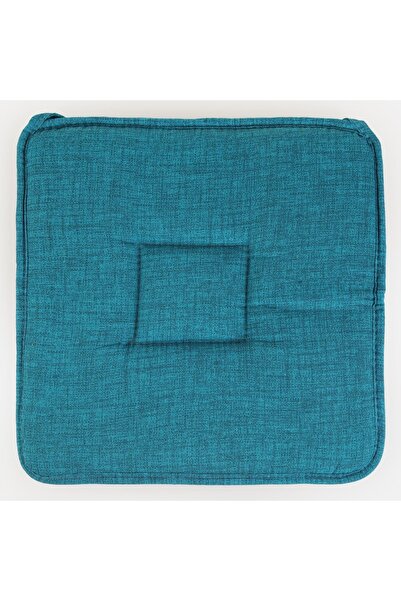 OEM Pernă turcoaz pentru scaun 39x39cm - Pernă confortabilă pentru șezut cu c...