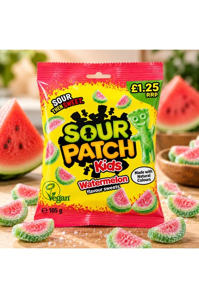 Generic Brand ساور باتش كيدز بطيخ – Sour Patch Kids Watermelon 105 جرام