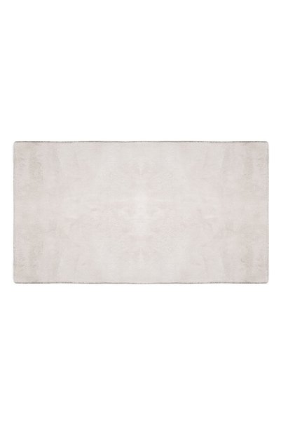 OEM Covor decorativ din catifea moale, alb-crem, 110x60cm