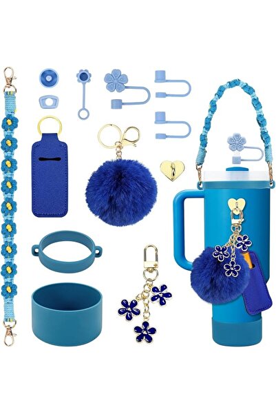 GENERAL 3tyto Stanley Cup Accessories Set Including Water Bottle Handle Strap...