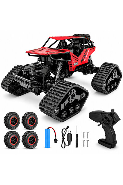 Velixo Off-Road RC Car 4x4 2 in 1, Scale 1:16, 20km/h, 2.4GHz Remote Control,...