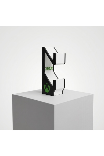Xbox Uyumlu Oyun Kolu Standı Masaüstü Gamepad Tutucu Siyah Beyaz (17.5 cm)