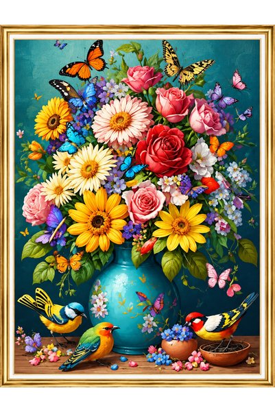 DUCK HOBY Hobby Mood 30X40 Beaded Stone Mosaic Tapestry Diamond Painting Bead...
