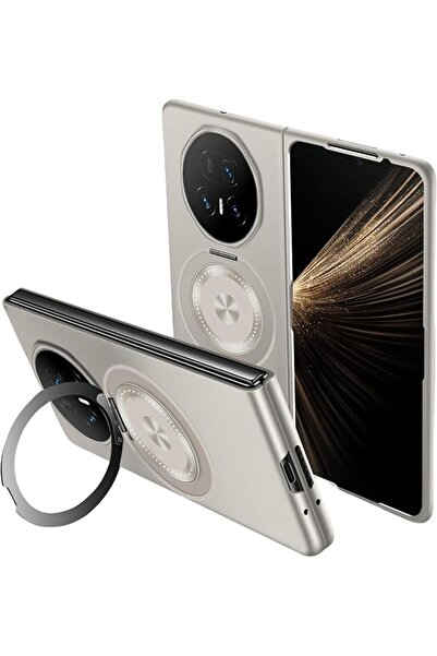 GENERAL Magnetic for Honor Magic V5 Case, 360° Spin Stand Ring Holder, Slim T...
