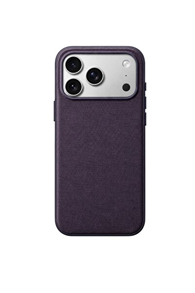 KILIF HOUSE Iphone 17 Pro Max Uyumlu Dokuma Kumaş Dokulu Kamera Korumalı Lüks...