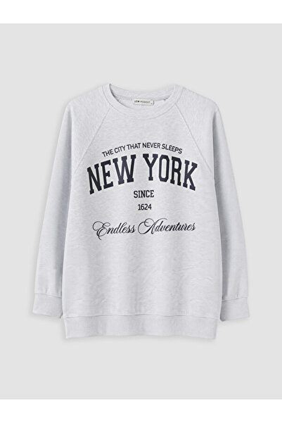 LC Waikiki Timeless Clothing & Timeless Choices Printed Loose Fit Women's Swe...