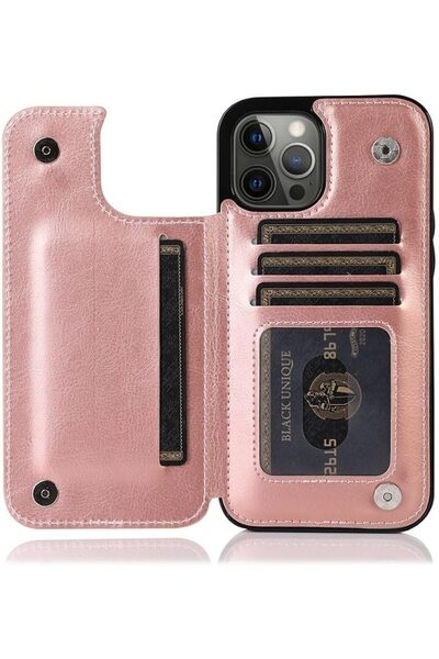 Generic Premium Leather Wallet Case for iPhone 17 Pro Max, with PU Leather Ki...