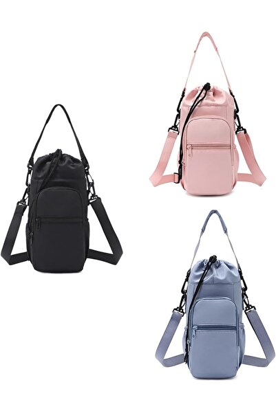 Generic Water Bottle Holder Sling Bag Insulated Crossbody Carrier with Phone ...