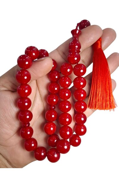 Cekke Tesbih Original Squeeze Amber 13 mm Prayer Beads Suitable for Daily Use