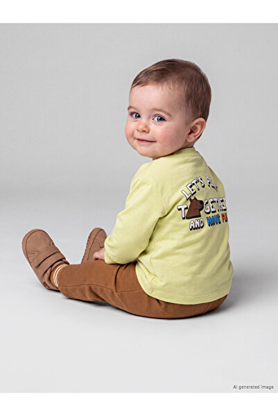 LC Waikiki Timeless Clothing & Timeless Choices Printed Baby Boy Sweatshirt a...