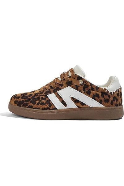 lucky step Women Classic Retro Gum Sole Fashion Sneakers Casual Tennis Skate ...