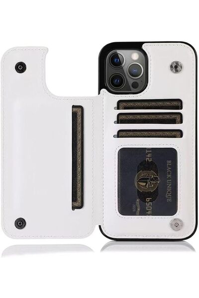 Generic Premium Leather Wallet Case for iPhone 17 Pro Max, with PU Leather Ki...