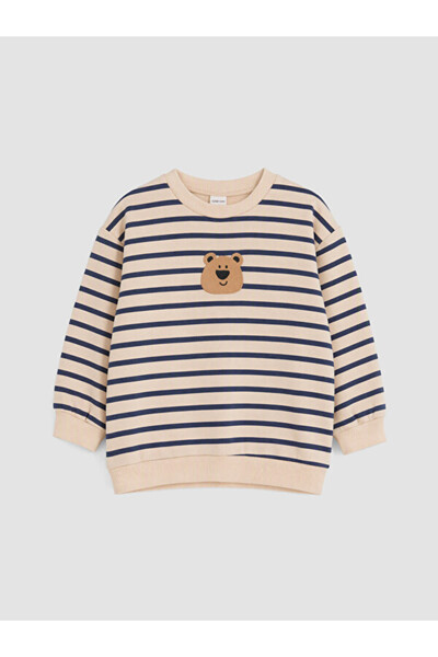 LC Waikiki I Striped Embroidered Baby Boy Sweatshirt from Freezen Store