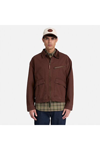 Timberland Strafford Canvas Erkek Kahverengi Ceket