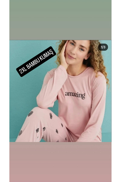 BAMBU KUMAŞ PIJAMA TAKIMI