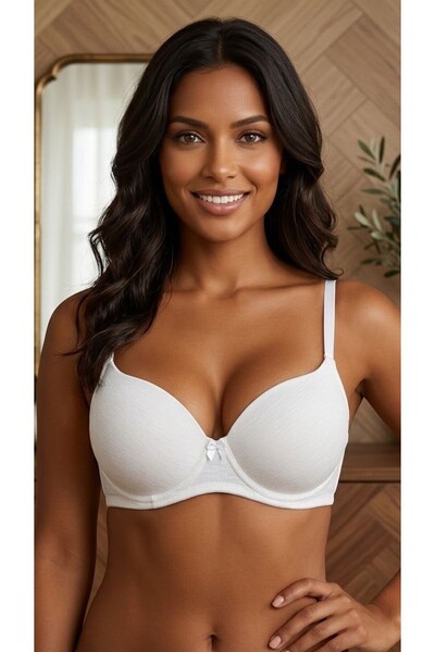 AR&MİN COLLECTİON Bamboo Bra with Support and No Pad