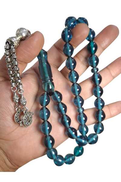 Cekke Tesbih Original Fire Amber 11*14 mm Prayer Beads Suitable for Daily Use