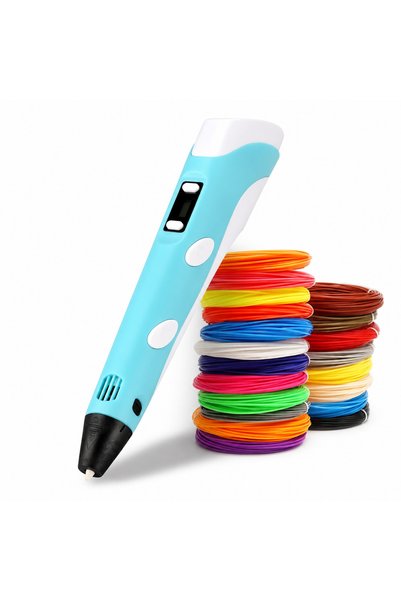 Luxis 3D pen PEN2, LCD display, PLA and ABS filament of 1.75 mm