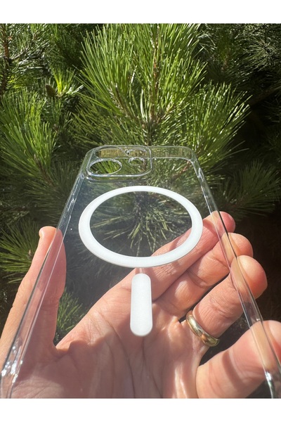 Deppo Trend Oppo Reno 16 Uyumlu Kılıf İnce Sert Sararmaz Magsafe Kamera Korumalı Dayanıklı Transparan Arka Kapak