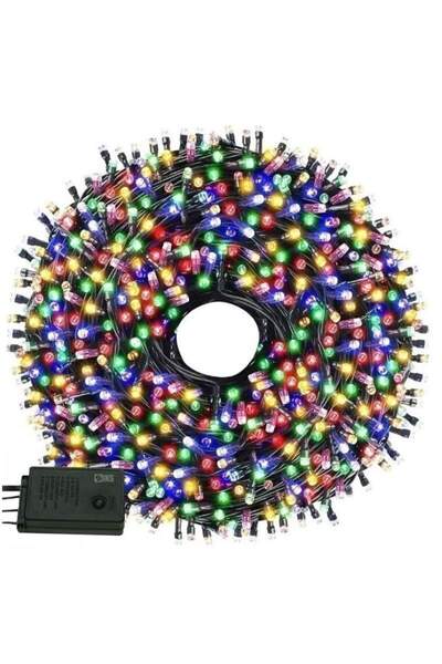 SIKS Linear LED Installation, with 300 LEDs, 20 m length, dark green wire, Mu...