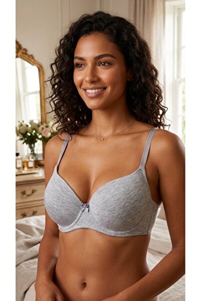AR&MİN COLLECTİON Bamboo Bra with Support and No Pad
