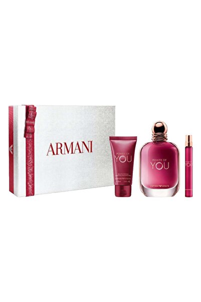 Armani Beauty Δύναμη Εσάς Ω ντε Παρφούμ Εορταστικό Σετ Δώρου 3 Τεμαχίων