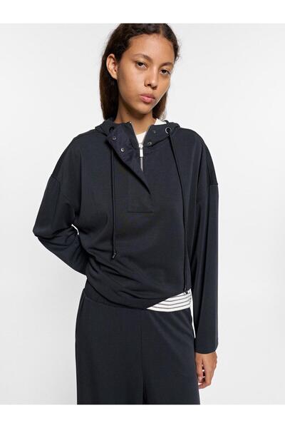 PARFOIS Kadın Kapüşonlu Sweatshirt