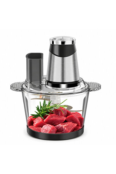 Luxis Tocător electric - 1200 W, 3,5 L, Lame din inox - 1243