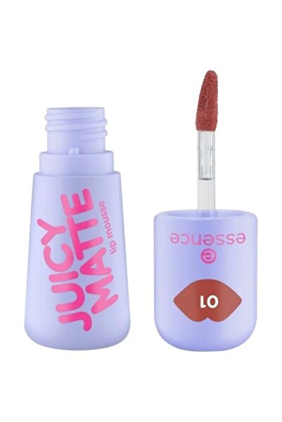 Essence Μους χειλιών JUICY MATTE - 01 Maple Rouge, Έσενς, 2.7 ml