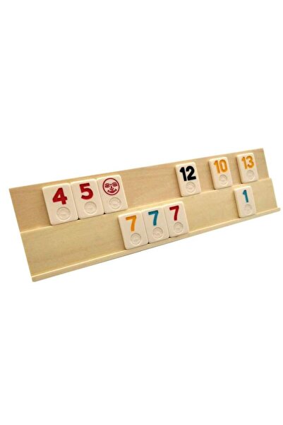 SIKS ®   Joc de rummy cu tablă și piese din lemn