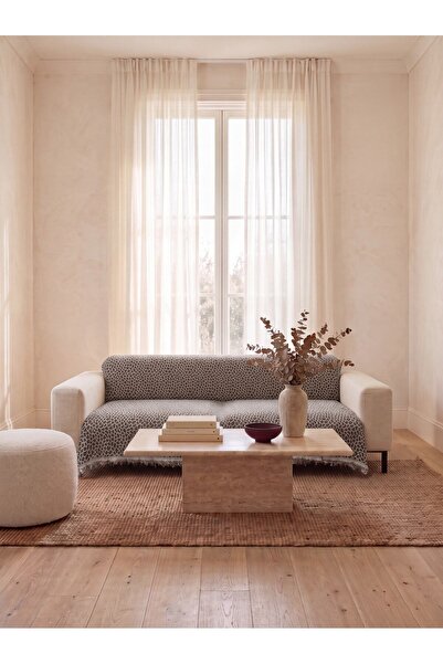 rellhome Double Sided Modern Patterned Non-Slip Cotton Sofa Cover & Sofa Thro...
