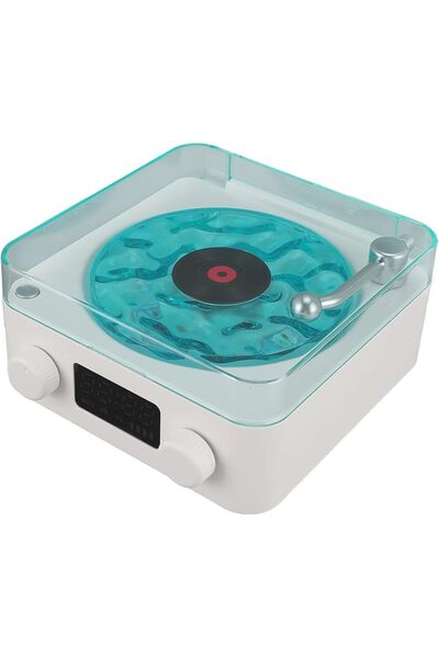 GENERAL Vintage Record Player Style Speaker, Retro Wireless Speaker with Nigh...