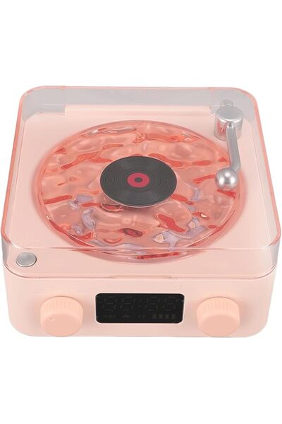 GENERAL Vintage Record Player Style Speaker, Retro Wireless Speaker with Nigh...