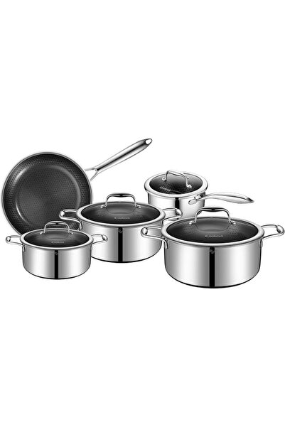 Cookcell Cookware Set.Consisting of 9-piece
