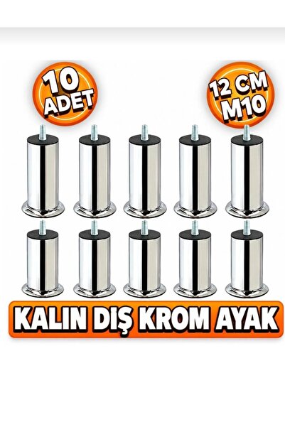 Kalın Diş Baza Ayağı - 12 cm