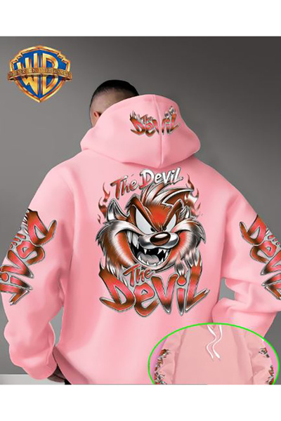 Generic Brand SWEATSHIRT CU MÂNECĂ LUNGĂ CU IMPRIMEU ÎN TREI TIPURI DE MODEL